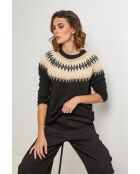 Pull Sahara noir
