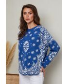 Maglione blu Adony
