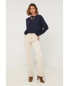 Pullover Saphir in lana blu