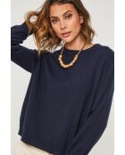 Pullover Saphir in lana blu
