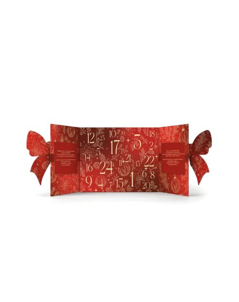 Bogen, Messingschmuck, Adventskalender