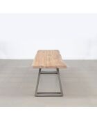 Banc Acacia Forest II multicouleur - 160 x 45 x 45 cm