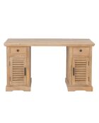 Bureau bois de manguier Paran II nature - 140 x 70 x 76 cm