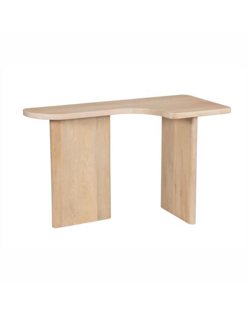 Bureau Naturelle bois de manguier Harrison marron - 120 x 60 x 75 cm