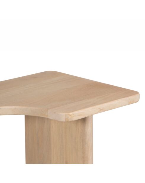 Bureau Naturelle bois de manguier Harrison marron - 120 x 60 x 75 cm