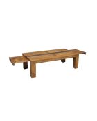 Table basse rectangulaire Acacia Tatoo
