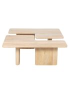 Lot de 2 Table basse Ariel II beige - 110 x 70 x 40 cm