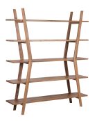 Librería abierta marrón Bunting - 172 x 43 x 199 cm