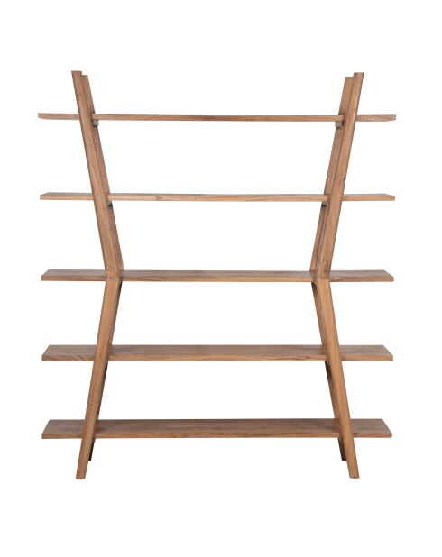 Bibliothèque ouverte Bunting marron - 172 x 43 x 199 cm