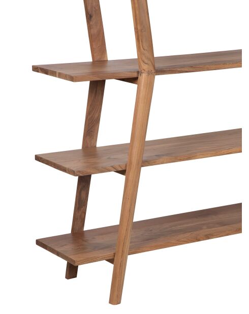Librería abierta marrón Bunting - 172 x 43 x 199 cm