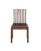 Chaise-tabouret en bois massif manguier Moscow marron - 50 x 51 x 89 cm