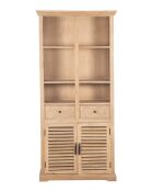 Librería Paran II de mango beige - 90 x 40 x 180 cm