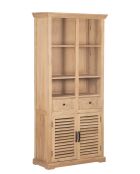 Librería Paran II de mango beige - 90 x 40 x 180 cm