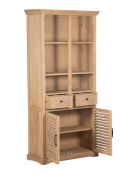 Librería Paran II de mango beige - 90 x 40 x 180 cm