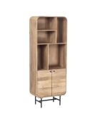 Libreria a libro Mango Maidi beige - 60 x 30 x 160 cm