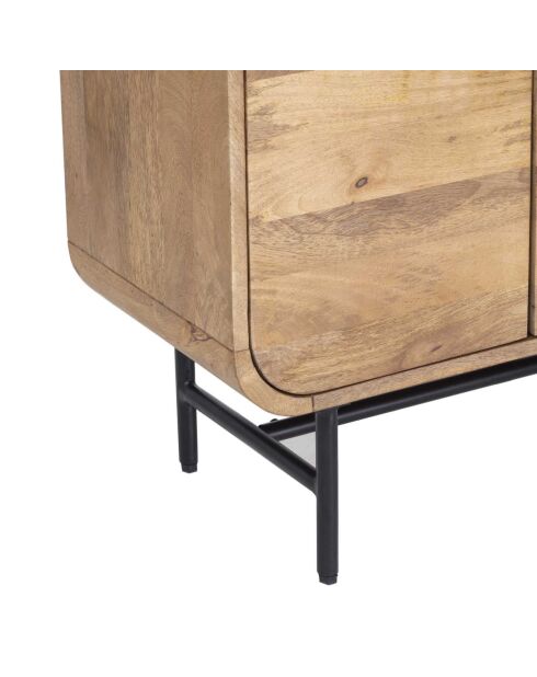 Libreria a libro Mango Maidi beige - 60 x 30 x 160 cm