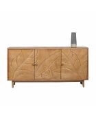 Buffet manguier 3 portes Manguier Floria II marron - 160 x 42 x 80 cm