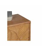 Buffet manguier 3 portes Manguier Floria II marron - 160 x 42 x 80 cm