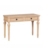 Console van mangohout in beige Boston - 117 x 51 x 79 cm