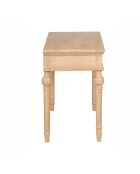 Console van mangohout in beige Boston - 117 x 51 x 79 cm