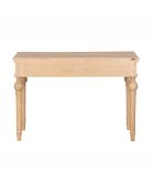 Console van mangohout in beige Boston - 117 x 51 x 79 cm