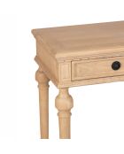 Console van mangohout in beige Boston - 117 x 51 x 79 cm