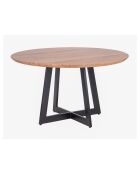 Ronde eettafel Omer nature - 135 x 135 x 76 cm