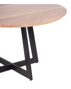 Ronde eettafel Omer nature - 135 x 135 x 76 cm