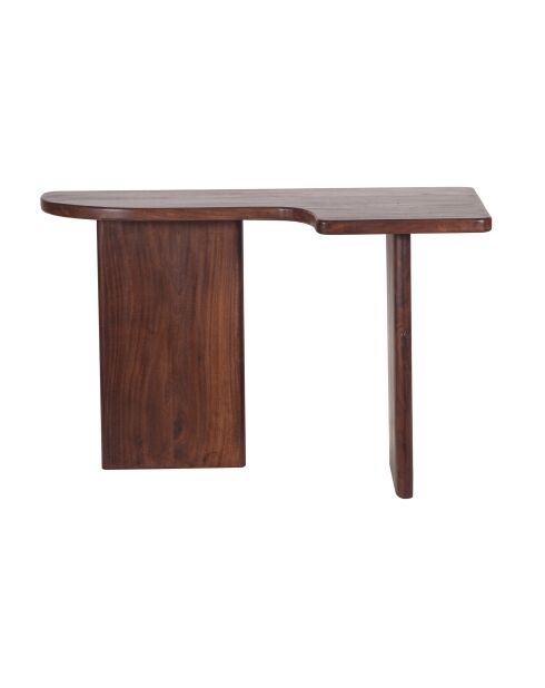 Bureau Châtaignier bois de manguier Harrison marron - 120 x 60 x 75 cm