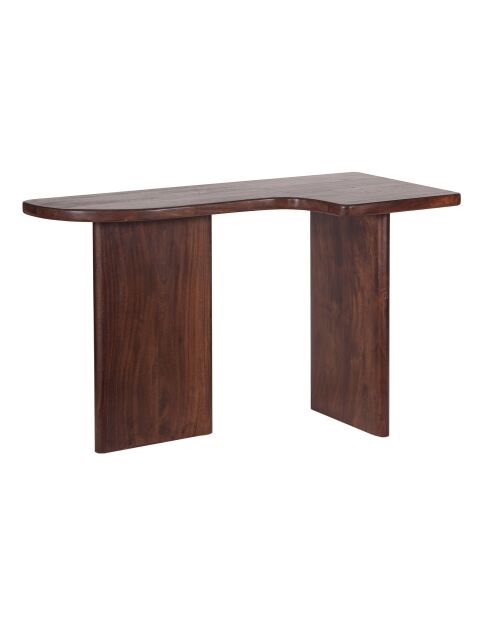 Bureau Châtaignier bois de manguier Harrison marron - 120 x 60 x 75 cm