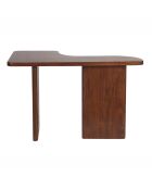 Scrivania in castagno Harrison in legno di mango marrone - 120 x 60 x 75 cm