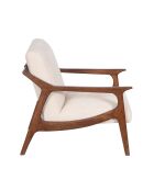 Fauteuil tissu bouclette gris Jade gris / argenté - 66 x 88 x 81 cm