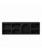 Console Vega noire - 160x51x40 cm