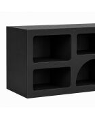 Console Vega noire - 160x51x40 cm
