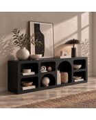 Console Vega noire - 160x51x40 cm
