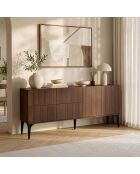 Console Aethel nile Walnut - 180x80x40 cm