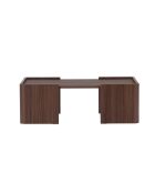 Gusto Milano salontafel in notenhout - 90x30x50 cm
