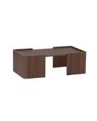 Gusto Milano salontafel in notenhout - 90x30x50 cm