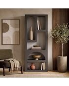 Boekenkast Aria antraciet - 60x150x32 cm