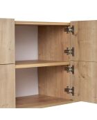 Consola Aethel en roble zafiro - 180x80x40 cm