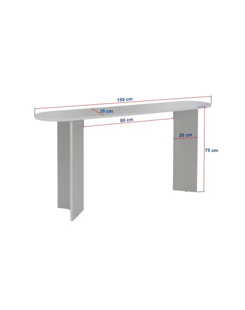 Credenza Sira Pusula in rovere - 150x75x35 cm