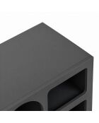 Console Vega anthracite - 160x51x40 cm