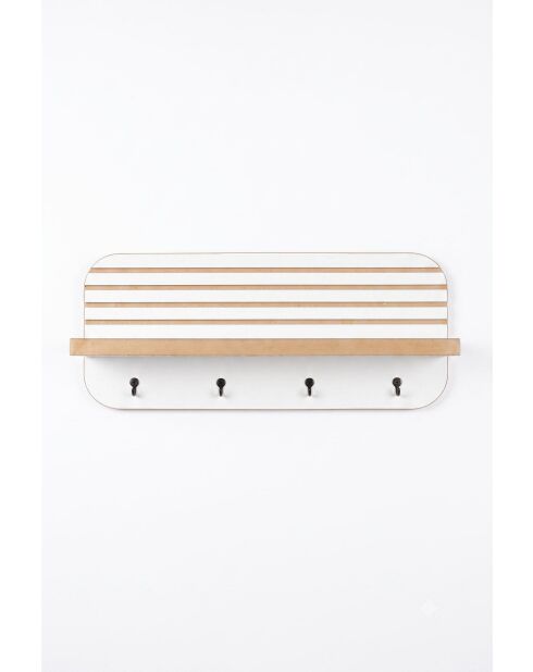 Artmtkwll9 wandplank wit - 40x18x11 cm