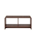 Salontafel in notenhout Porto Milano - 90x40x50 cm