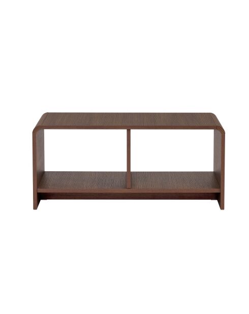 Salontafel in notenhout Porto Milano - 90x40x50 cm