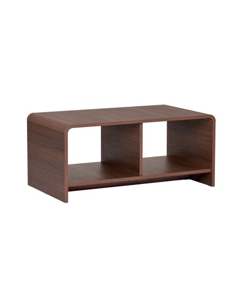 Salontafel in notenhout Porto Milano - 90x40x50 cm