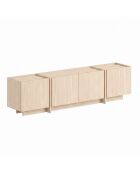 Meuble TV Lowen chêne Pusula - 180x46x35 cm