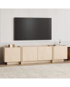 Meuble TV Lowen chêne Pusula - 180x46x35 cm