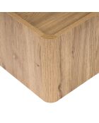 Tavolino Gusto in rovere Sepet - 90x30x50 cm