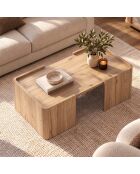 Tavolino Gusto in rovere Sepet - 90x30x50 cm